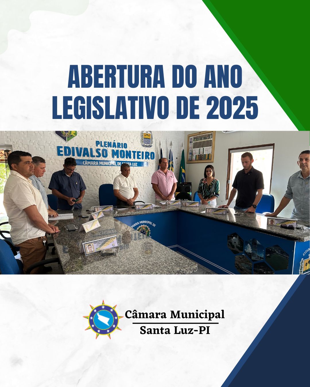 Abertura do Ano Legislativo de 2025: Compromisso com o Desenvolvimento e a Participação Popular