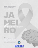 Janeiro Branco: Câmara de Vereadores reforça a importância do cuidado com a saúde mental